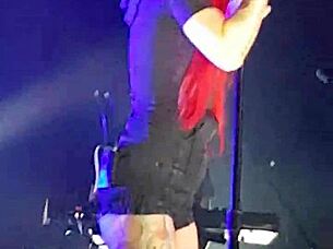 lights up some sexy videos in a casual everyday scene