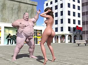 Emma stars in a sexy short film shot in public.