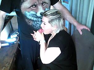 Mature Married Couple Plays Sexy Pranks On The Balcony