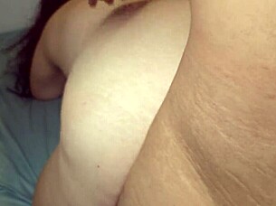 horny chubby latina gets anal with big tits