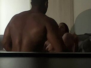 Amateur couple shares intimate moment leading to orgasm