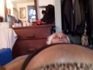 Feeling Granny's Wet Pussy And Nasty Ass