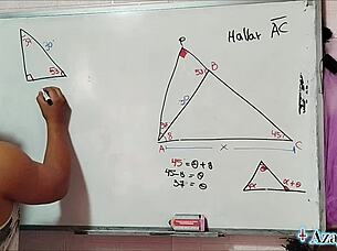 Learn Sexual Math With Nerdy Asian Student In Bedroom!