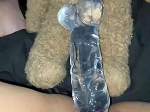 arabian snowwhite, saudi teen in los angeles, fucks herself with glass dildo and wants bbc