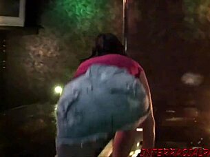 Stripper gia rides a pole for pay then blackzilla for play 🔥