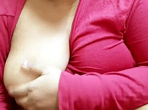 Why are you staring at the Asian bhabhi's natural sexy tits?