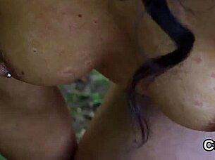 i'm a hot babe getting cum load on my face sucking all the jizz