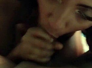 Neighbor Gives Rich Blowjob in Petite Latina Session