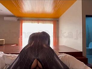 Chubby Mommy with Huge Tits in Bathroom Fun