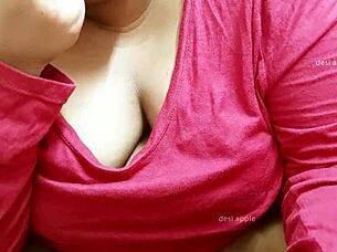 Why are you staring at the Asian bhabhi's natural sexy tits?