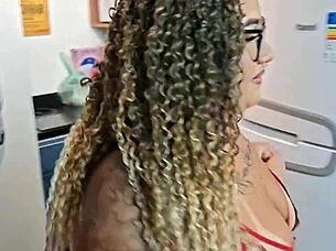 live assfucking with brazilian fitness girlfriend ediane