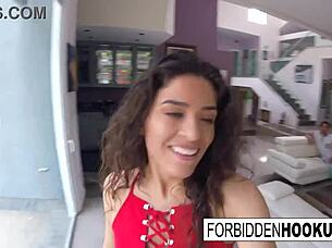 Food Delivery Turns Into Step-Siblings Banging!