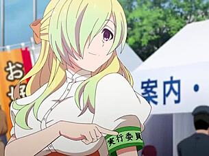 megami-ryou episode 7 uncensored, with naked teens kissing