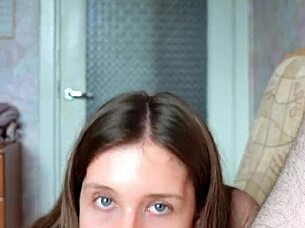 I give a sloppy blowjob and rimjob to a lucky guy, pushing my tongue deep in his asshole.