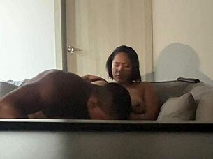 Amateur couple shares intimate moment leading to orgasm