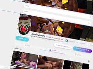 Senhora Moema enjoys BBC with novinho in motel.