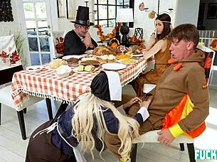 Fuck the family dirty before the feast!