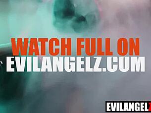 WTF busty milf DP with 2 XXXL dicks!