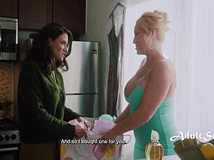 I loosened up because my step mom is a MILF now - Penny Barber and Ryan Keely