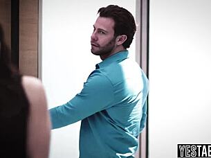 big ass petite beauty's sex tape with employer's husband 🔥