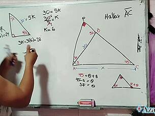 Learn Sexual Math With Nerdy Asian Student In Bedroom!