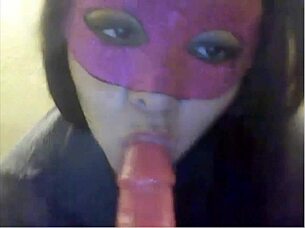 bbw playing with her toy