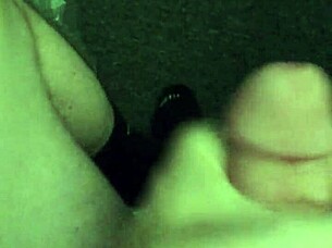 I watched her solo handjob until she came