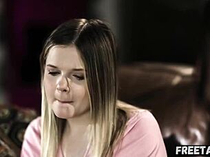 Milf Seduces Teen with Juicy Pussy