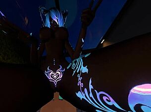 mommy's riding her cute femboy in cowgirl position