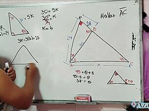 Learn Sexual Math With Nerdy Asian Student In Bedroom!