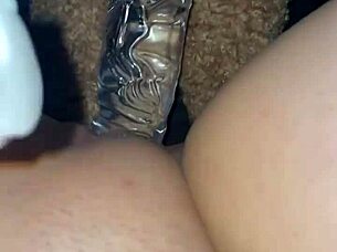 arabian snowwhite, saudi teen in los angeles, fucks herself with glass dildo and wants bbc