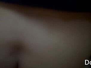 Slim asian girl screams during balcony fuck 😱