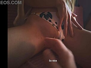 Sexy Stepsister Asks for Help with Erotic Photos Featuring Blowjob and Big Cock