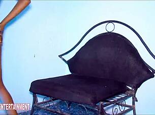 Xxx Bikini Babe Received Doggystyle Pussy Fucking On A Chair