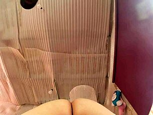 dance teacher plays with students' asses and makes them bend over in class