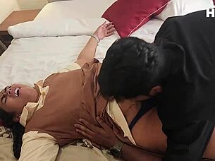 i seduced indian school girl in biology class, fucked her pussy hard, but i think i made a mistake or something