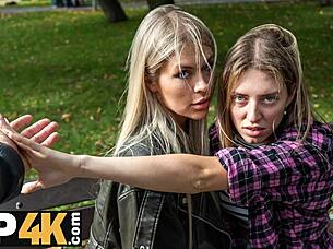 Zlata Shine CHEATS on her GF with BIG BOSS in VIP4K