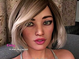 Curvy stepdaughter enjoys threesome with stepmom and stepfather