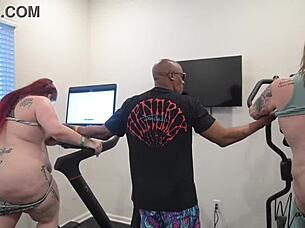 I work out with a group of tattooed latinas