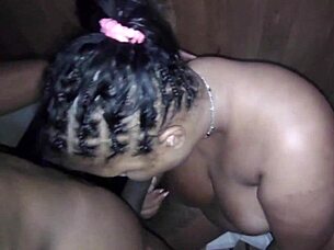 Fucking the Chubby Brunette in Motel with Big Black Cock!