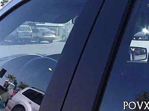 High definition point of view scene features teen 18+ engaging in oral and sex activities