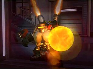 The Midget Occupies the Tall French Lady with His Cock