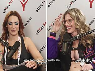 naughty guys punished in garage interview - cory chase