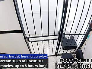 Michelle Anderson fucked twice in missionary while brother receives handjob