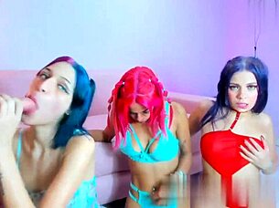 Colombian Sluts Prove Best at Sucking Monster Cocks