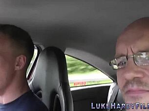 British Skank Gets Nailed in Hardcore Threesome with Blowjob