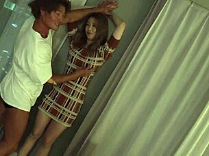 reika loves intense nipple licking before cumshot