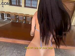 I Meet A Beautiful Fit Girl On The Beach For A Chat