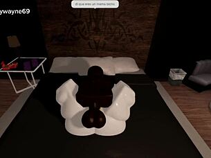 Femboy Siendo Culeado Por Su Papi Negro