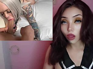 Hot mature blonde getting anal creampie